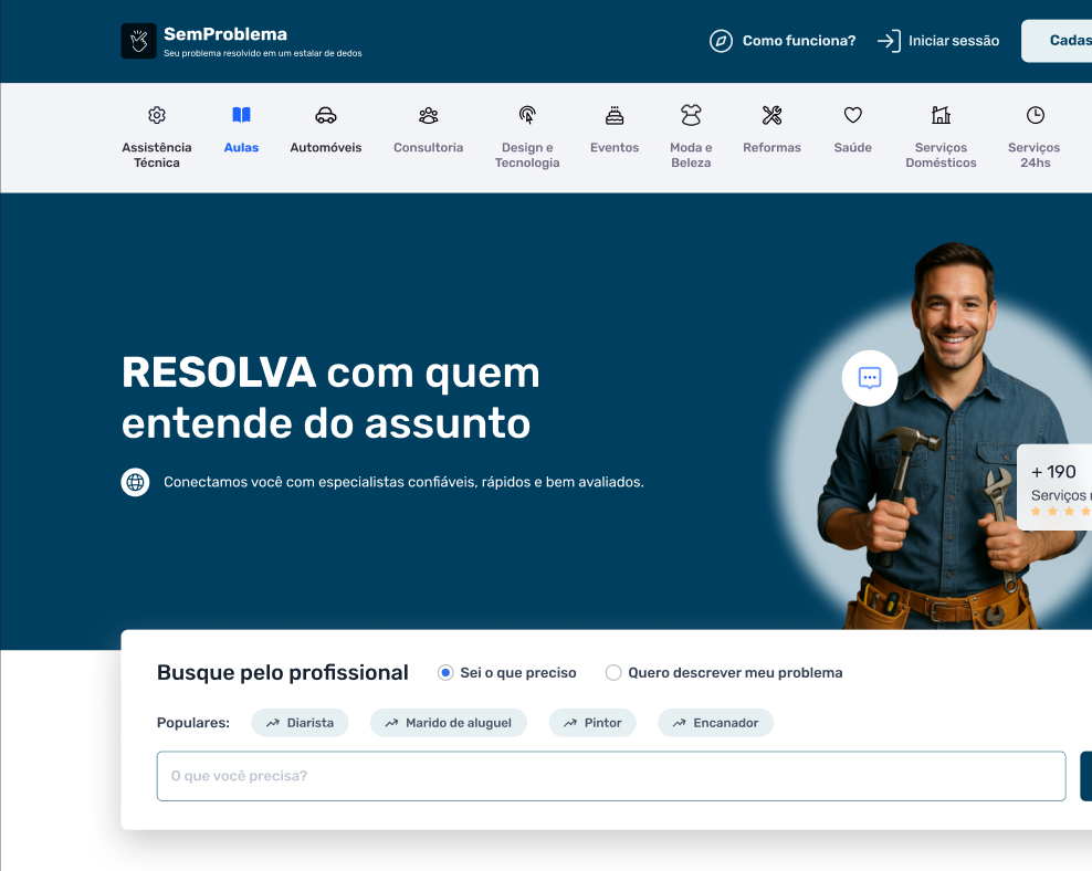 Passos para resolver problemas